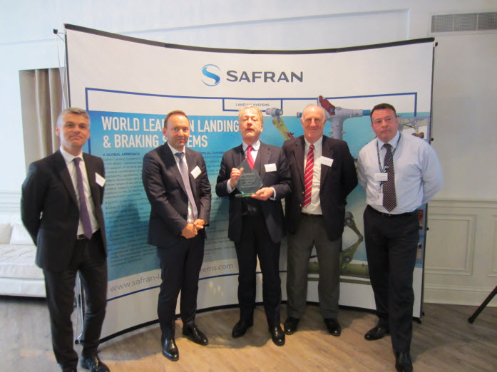 Safran Supplier Award Middlesex Aerospace