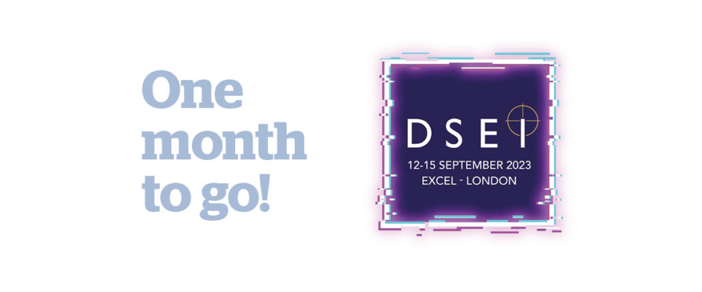 Defence and Security Equipment International 2023 takes place in September at Excel