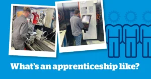 Engineering apprentices at Middlesex Aerospace