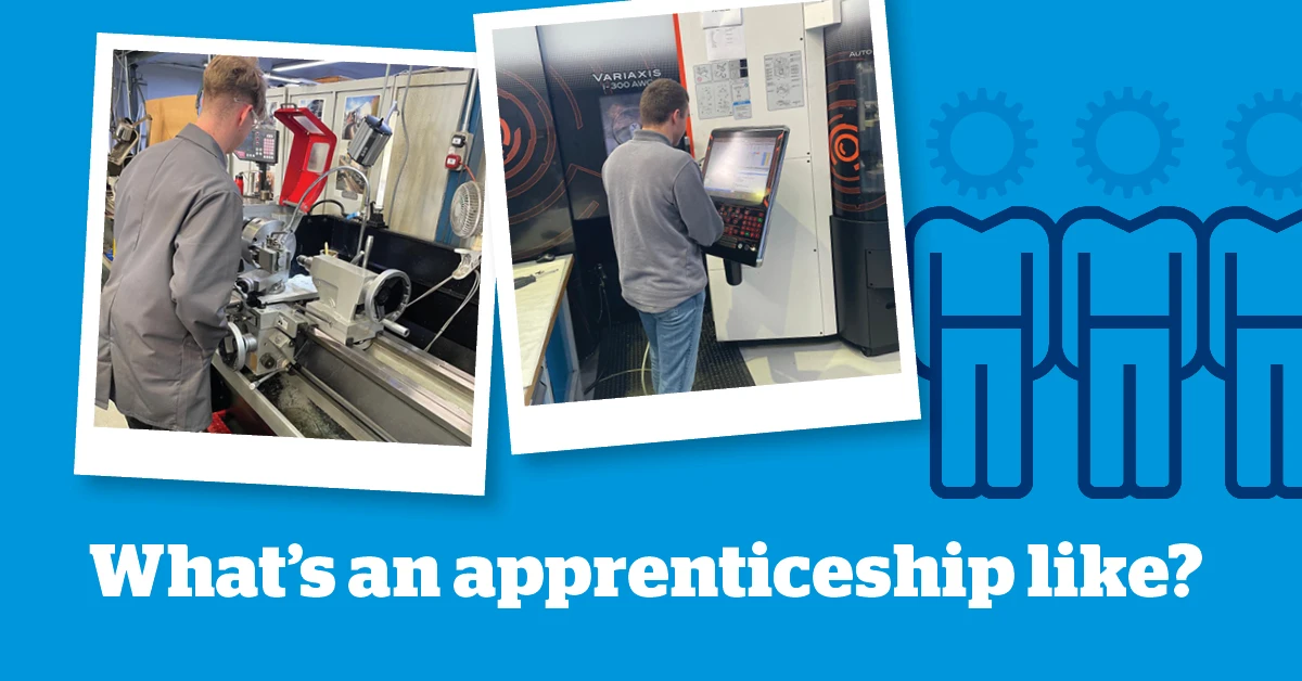 Engineering apprentices at Middlesex Aerospace
